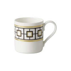 MetroChic espressokopp, hvit/sort/gull, Villeroy & Boch