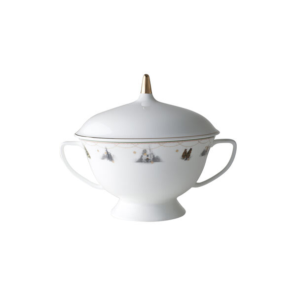 Julemorgen serveringsterrin m/lokk, Wik & Wals&oslash;e