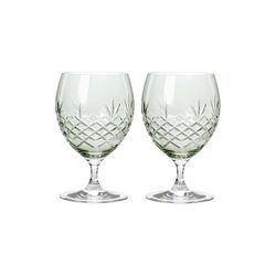 Crispy&nbsp;Eightball glass, emerald, Frederik Bagger