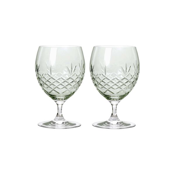 Crispy&nbsp;Eightball glass, emerald, Frederik Bagger
