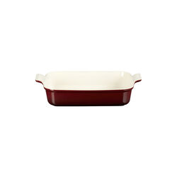 Heritage rektangul&aelig;rt fat 32 cm, garnet, Le Creuset