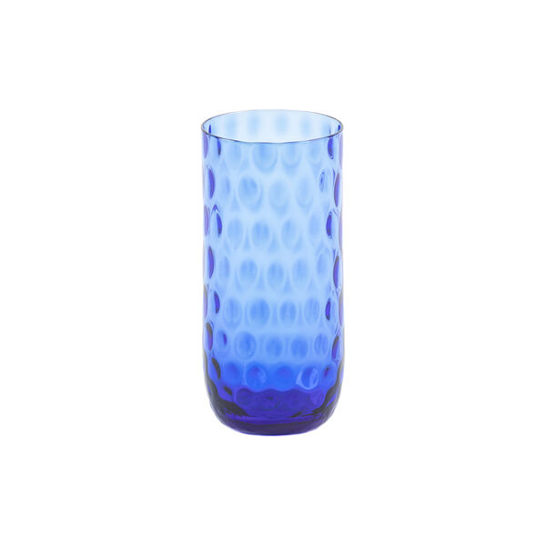 Danish Summer longdrink glass, blue, Kodanska