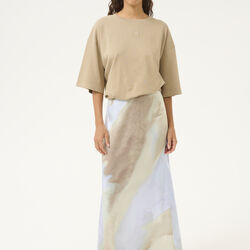 OlgaKB Skirt, olga print heather, Karen by Simonsen