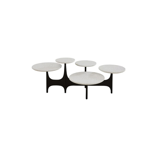 Milano cocktailbord, hvit/svart, Jonathan Adler
