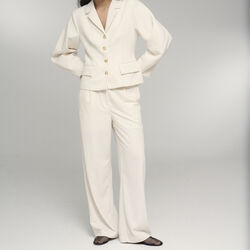 KBUmbro trousers, seedpearl, Karen by Simonsen