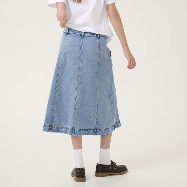 DangoMW 144 skj&oslash;rt, lysebl&aring; retrovask, My Essential Wardrobe