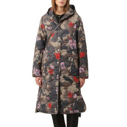 Quilt Coat, floral camo, Ilse Jacobsen Hornb&aelig;k