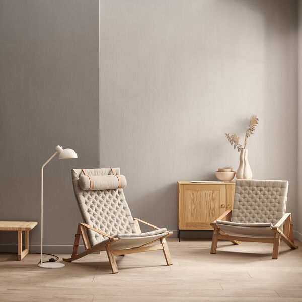 FK10 Plico loungestol, oljet eik/natur, Carl Hansen & S&oslash;n