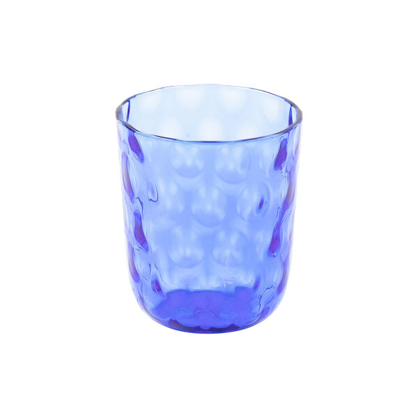 Danish Summer Big Drops glass, blue, Kodanska