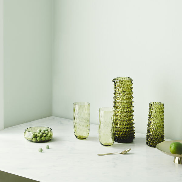 Danish Summer karaffel, olive green, Kodanska