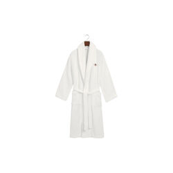 Unisex Archive Shield Terry badek&aring;pe, white, Gant