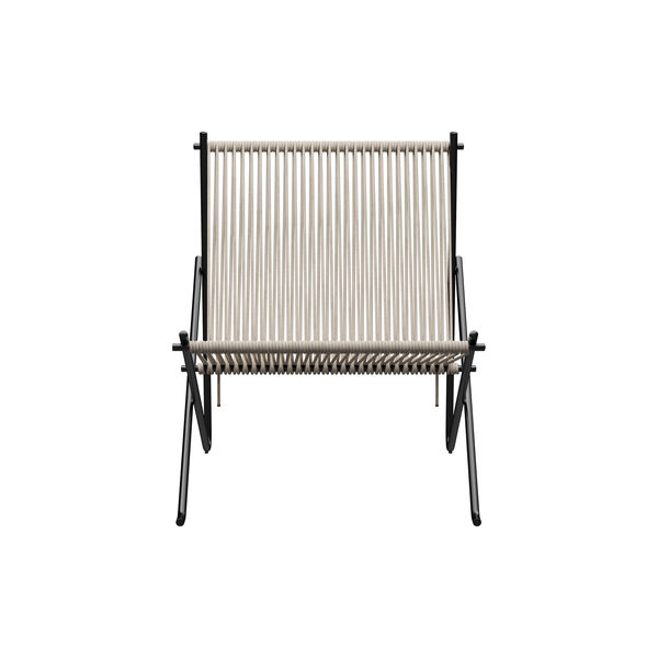 PK4&trade; stol, sort/natur, Fritz Hansen