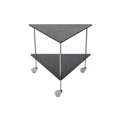 AJ trolley sidebord, sort, Fritz Hansen