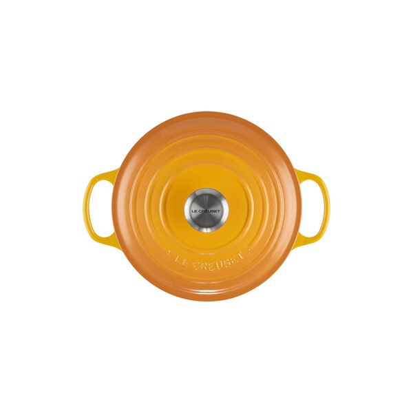 Signature rund gryte &Oslash; 24 cm, nectar, Le Creuset