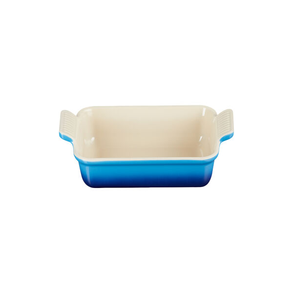 Heritage rektangul&aelig;rt fat 19 cm, azure blue, Le Creuset