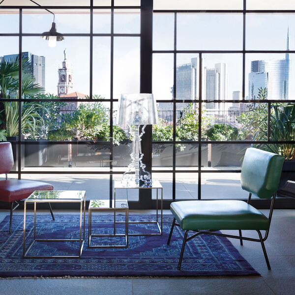 BOURGIE bordlampe, crystal, Kartell