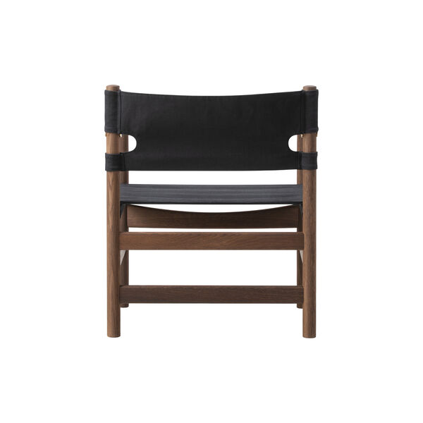 Canvas 21 Chair, oiled smoked oak/black canvas, Fredericia