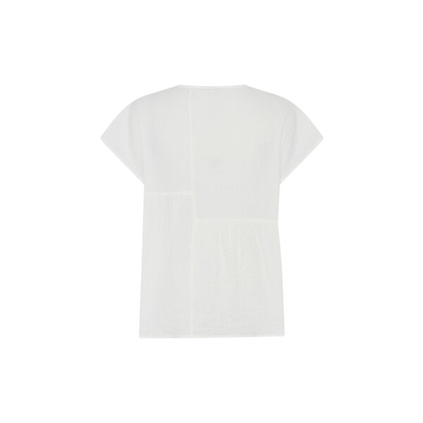 Terin top, white, Heartmade