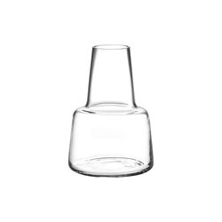 Flora vase medium hals, klar, Holmegaard