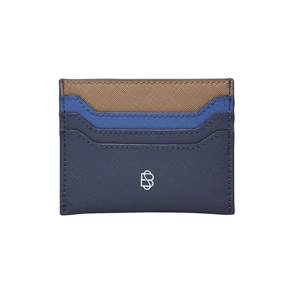 Mixy Block Card Holder, navy blazer, Becks&ouml;ndergaard