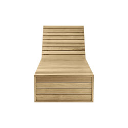 BK14 solseng, ubehandlet teak, Carl Hansen & S&oslash;n