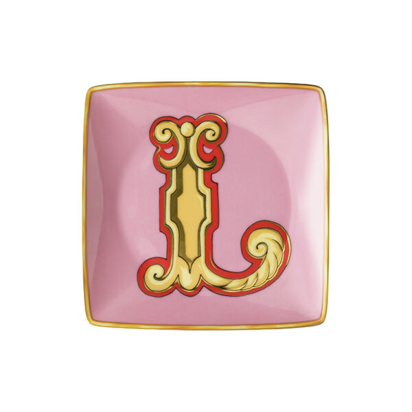 Versace Alphabet tallerken L, Rosenthal x Versace