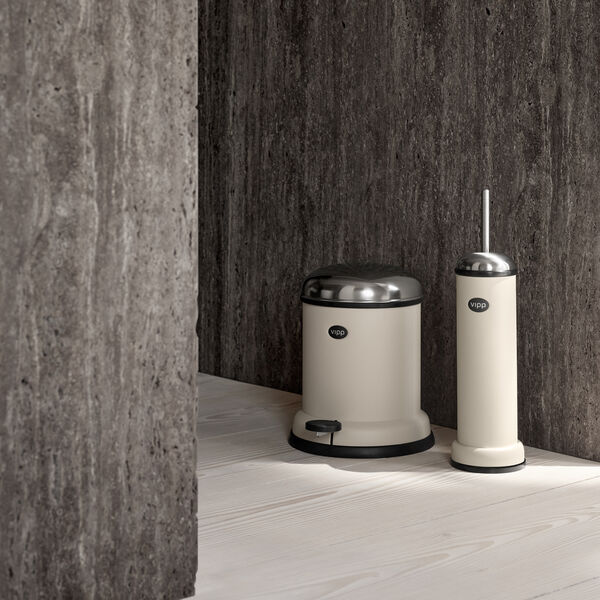 VIPP11 toalettb&oslash;rste gulv, beige, Vipp