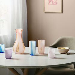 Flow Longdrink, light blue w stripes, Kodanska