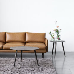 PLAYround &Oslash;60 Coffee Table, smoked oak, Bruunmunch Furniture