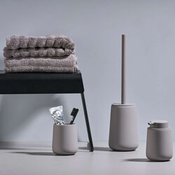 Nova One toalettb&oslash;rste, gr&aring;, Zone Denmark