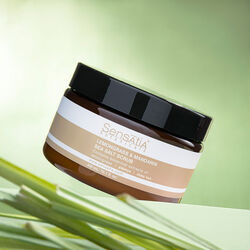 Lemongrass & Mandarin Sea Salt Scrub, Sensatia Botanicals
