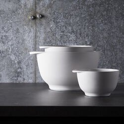 Margrethebolle, pebble hvit, Rosti