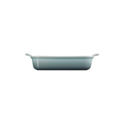 Heritage rektangul&aelig;rt fat 32 cm, havsalt, Le Creuset