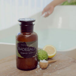 Badesalt bergamott, 640 g, Stone Soap Spa