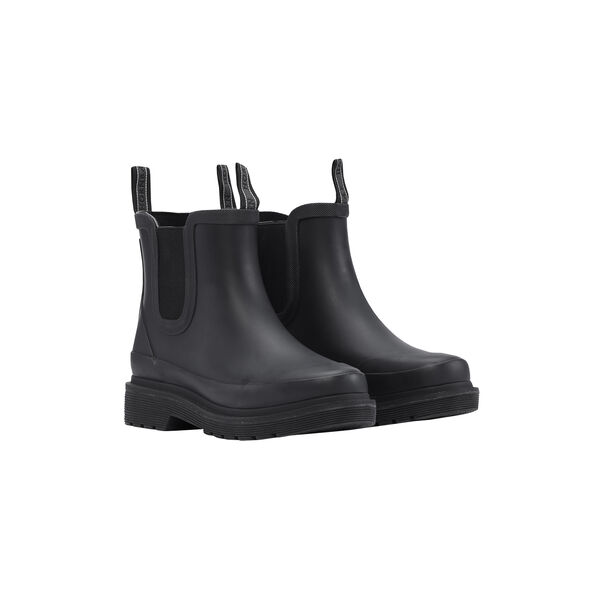 RUB30C Rubber Boots Ankel, black, Ilse Jacobsen Hornb&aelig;k