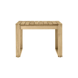 BK16&nbsp;sidebord, ubehandlet teak, Carl Hansen & S&oslash;n