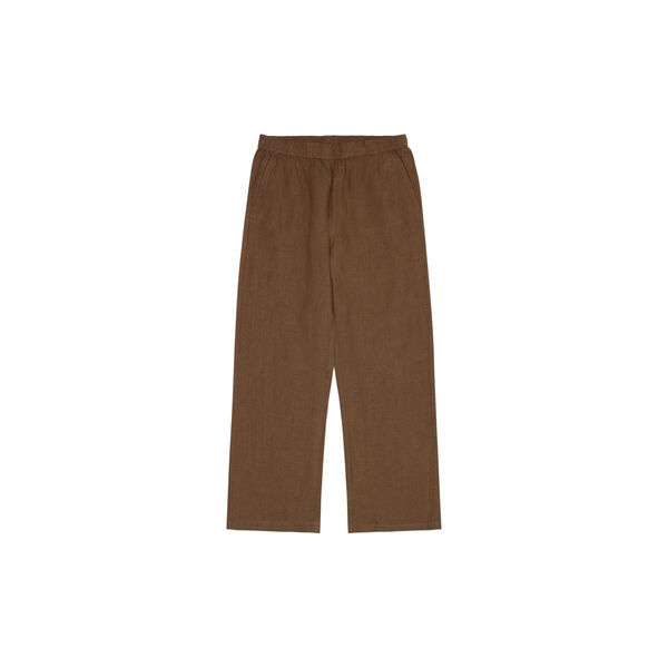 POSEY wide mid-rise linen pants - GOTS/Vegan, tuffet, KnowledgeCotton Apparel 