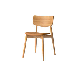 Chiara Dining Chair, brandy/oiled oak, Bruunmunch Furniture