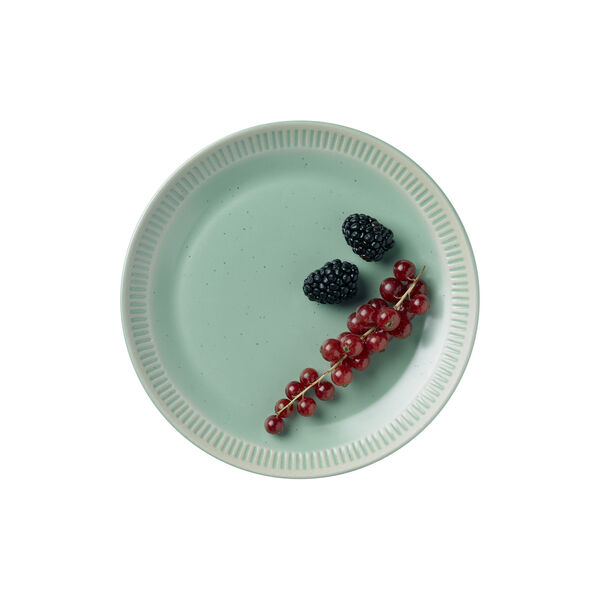 Colorit asjett &Oslash; 19 cm, light green, Knabstrup Keramik