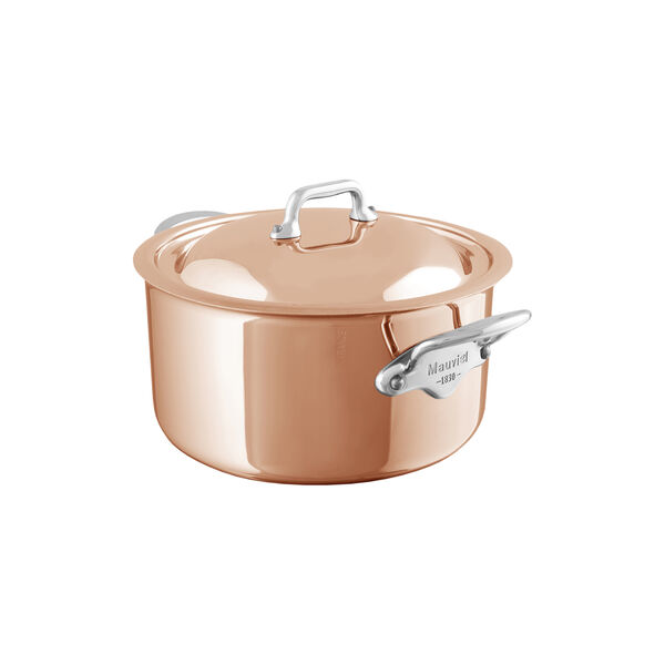 M'6s gryte med lokk 3,4 L, Mauviel 1830