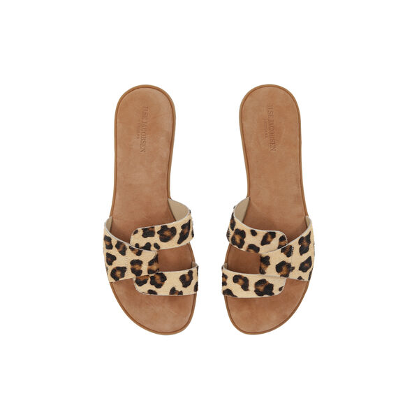 VERA1004 Leather Sandal, beige, Ilse Jacobsen Hornb&aelig;k