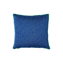 Cloudy&nbsp;throw&nbsp;pillow, seaweed, OLEANA