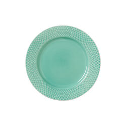 Rhombe Color lunsjtallerken &Oslash; 21 cm, aqua, Lyngby Porcel&aelig;n