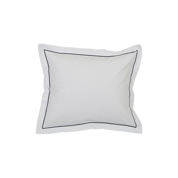 Hotel Percale putetrekk, hvit/bl&aring;, Lexington