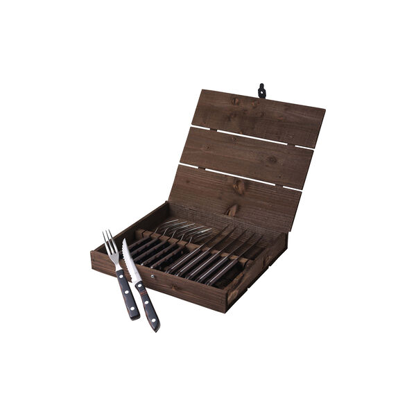 Old Farmer Classic biff/grillbestikk, st&aring;l/tre, Gense