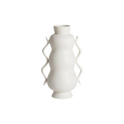 Eve Triple Bulb vase, white, Jonathan Adler