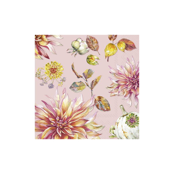 Lunsjserviett, dahlia dream pink, Vinding