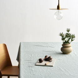 Pure Linen duk, sage, S&ouml;dahl