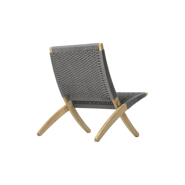 MG501 Outdoor Cuba stol, teak/charcoal, Carl Hansen & S&oslash;n
