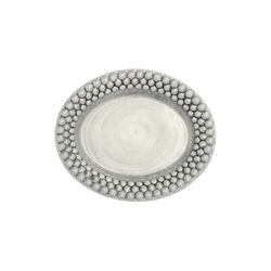 Bubbles tallerken 20x16 cm, grey, Mateus